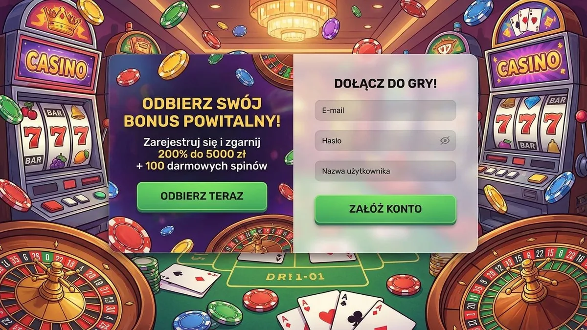 Rejestracja z bonusem